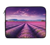 Lavender Fields Laptop Sleeve Case, Shockproof Protective Case, 10-17 Inch Computer Sleeve, Water Resistant Laptop Briefcase for Men Women Compatible with MacBook Air/Notebook/Tablet