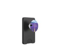 Lavender Fields Mountain Landscape Purple Bloom Scenic PopSockets PopWallet for MagSafe