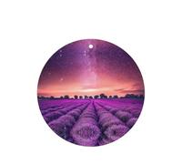 Lavender Fields Printing 10 Pcs Car Air Fresheners Cards For Scented Hanging Sheets For Bathroom With Rope
