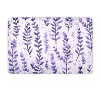 Lavender Floral Extra Large Resuable Toddler Mattress Pads Soft Absorbent Baby Diaper Changing Pad Portable Pad Liner for Kids Adults Pets , 52" L x 34" W impermeable para cama ninos