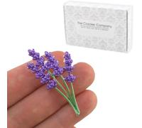 Lavender Flower Brooch | 5cm Tall | Little Gift for Ladies | Cracker Filler
