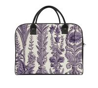 Lavender Flower Pattern Duffle Bag for Women Men - 30L Nylon Outdoor Gym Bag Lightweight Overnight Weekender Bags with Detachable Shoulder Strap, Carry on Luggage for Travel