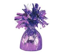 Lavender Foil Helium Balloon Weight 175gr - Single - Durable & Colourful Weight for Birthdays Parties, Events & Celebrations - Perfect Balloon Weight Holder