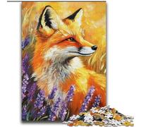 Lavender Fox Puzzles for Adults And Teenagers, for Age 14 Years And over Stress Relief Christmas Game Presents for Women (70x100cm)
