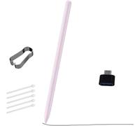 Lavender Galaxy Tab S9 FE S Pen for Samsung Galaxy Tab S9 FE Stylus Pen Replacement 4,096 Pressure Levels Without Bluetooth＋Free 5 Tips Type-C Convertor
