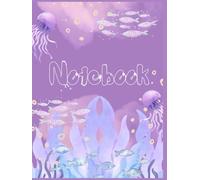 Lavender Garden Notebook: Floral & Butterfly Unlined Sketchbook for Women, Teens & Nature Lovers