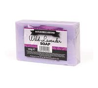 Lavender Glycerin Soap Slice - Bath Bubble & Beyond 100g by Bath Bubble & Beyond