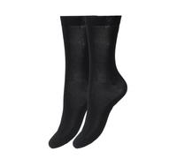 Lavender Hill Women's Egyptian Cotton Ankle Socks Black One Size