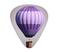 Lavender Hot Air Balloon print Guitar Picks 12 Pack Assorted Thickness for Guitar,ukulele,0.46/0.71/0.96mm
