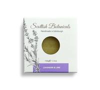 Lavender & Lime Soap, Cold Process natural face bar soap, With Premium Essential Oils, All Skin, Scottish handmade soap, With seaweed extracts. Scottish Botanicals by DIANA DRUMMOND