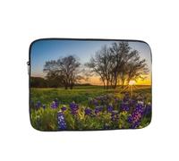 Lavender Meadow at Sunset Spring Printed Laptop Bag, 17 inch Laptop Sleeve, Suitable for Travel and Business Trips