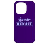 Lavender Menace feminist lesbian reclaim LGBTQ+ pride Case for iPhone 15 Pro
