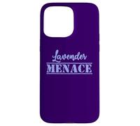 Lavender Menace feminist lesbian reclaim LGBTQ+ pride Case for iPhone 15 Pro Max
