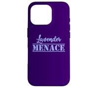 Lavender Menace feminist lesbian reclaim LGBTQ+ pride Case for iPhone 16 Pro