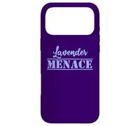 Lavender Menace feminist lesbian reclaim LGBTQ+ pride Case for iPhone 17 Pro Max