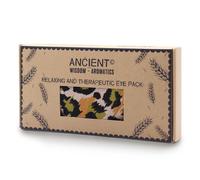 Lavender Natural Cotton and Juco Eye Pillow in Gift Box - Night Leopard