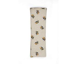 Lavender Or Unscented 100% Cotton & Fleece Bumble Bees Design Wheat Bag/Wrap (Unscented)