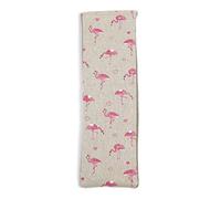 Lavender Or Unscented 100% Cotton & Fleece Pink Flamingos Design Wheat Bag/Wrap (Lavender)