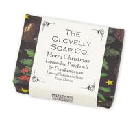 Lavender, Patchouli & Frankincense | Merry Christmas Soap | 50g | Cracker Filler
