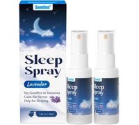 Lavender Pillow Spray Sleep, 30Ml- Lavender Oil, Chamomile and Rosemary Extract, Reduces Stress and Anxiety, Improves Sleep, Calms Body and Mind, Designed to Aid Restless Sleepers (2 Count)