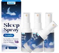 Lavender Pillow Spray Sleep, 30Ml- Lavender Oil, Chamomile and Rosemary Extract, Reduces Stress and Anxiety, Improves Sleep, Calms Body and Mind, Designed to Aid Restless Sleepers (4 Count)
