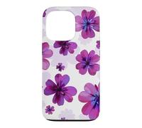 Lavender Purple Blossoms Floral Flowers Lilac Case for iPhone 13 Pro