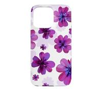 Lavender Purple Blossoms Floral Flowers Lilac Case for iPhone 15 Pro Max