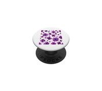 Lavender Purple Blossoms Floral Flowers Lilac PopSockets Adhesive PopGrip