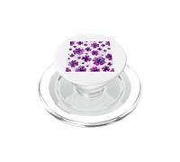 Lavender Purple Blossoms Floral Flowers Lilac PopSockets PopGrip for MagSafe