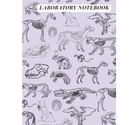 Lavender Purple Veterinary Anatomy Graph Paper Laboratory (Lab) Notebook: 8 1/2 x 11", 150 Sheets, Hardcover, Research, Animal Anatomy, Skeletal Anatomy
