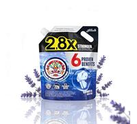 Lavender Scented Concentrated Laundry Detergent Plant Based Gentle Formula Stain Remover Deep Cleaning Suitable for All Fabrics 2 Liter X 1 Refill Bags
