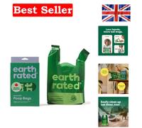 Lavender Scented Dog Poo Bags with Handles - Easy Tie & Leakproof - 120 Count
