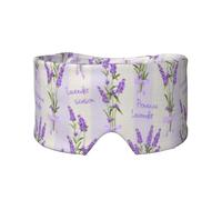 Lavender Season Aroma Charming, Full Eye Covers Light Blocking Eye Mask Sleep Eye and Ear Muffs