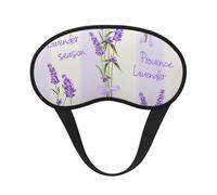 Lavender Season Aroma Charming, Full Eye Covers Light Blocking Eye Masks Blackout Sleep Eye Muffs