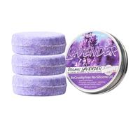 Lavender Shampoo Bar, Natural Soap Lavender Shampoo Bar, Handmade Solid Shampoo Bar for Deep Cleansing, Nourishing Hair Roots,Scalp and Dryness (3)