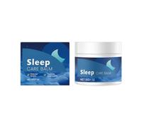 Lavender Sleep Care Balm - Natural Sleep Aid to Fall Asleep Faster, Improve Sleep Quality & Relieve Nighttime Anxiety, 30g Portable Jar