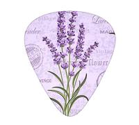 Lavender Stamp Stolmx Guitar Pick Set - Full Print Design, 3 Thicknesses Available
