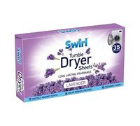 Lavender Tumble Dryer Laundry Sheets 35 Pack For Fresh Clothes and Linen