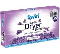 Lavender Tumble Dryer Laundry Sheets 35 Pack For Fresh Clothes and Linen