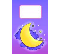 Lavender Twilight Petals: A Celestial-Themed Purple Notebook with Moon and Stars for Writing, Journaling, and Reflection