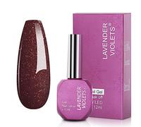 Lavender Violets 12ml Gel Nail Polish UV LED Soak Off Nail Lamp Curing Manicure Pedicure Larger Content Salon Quality Crimson H511