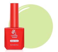 Lavender Violets 15ml Gel Nail Polish Halloween DIY Light Green Soak Off UV LED Nail Lamp Curing Manicure Pedicure Larger Content Fructus Apple A0252