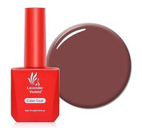 Lavender Violets 15ml Gel Nail Polish Just Like Coffee Beans Medium Roast Smooth Colour UV LED Soak Off Nail Lamp Curing Manicure Pedicure Larger Content Salon Quality Cinnamon A0477