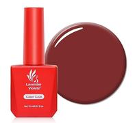 Lavender Violets 15ml Gel Nail Polish UV LED Soak Off Nail Lamp Curing Manicure Pedicure Larger Content Salon Quality Scarlet A0471