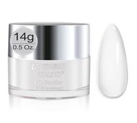 Lavender Violets Clear Dip Powder Transparent Crystal Color for French Nail Long-Lasting Manicure Strengthen Nail No UV Lamp Needed Odor-Free Salon-Quality Nail Art & Extensions P101