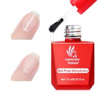 Lavender Violets Nai Dehydrator 15ml Fast-Drying Nail Cleaner, Primer for Gel Nails,Acrylic Extensions, Removes Oils & Moisture for Long-Lasting Manicures A107