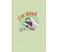 Lavender Western Hognose Snake Playing Dead Dot Grid Notebook - 6" x 9" - 120 Pages / 60 Sheets - Perfect For Taking Notes, Journaling, Sketching, Doodling