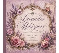Lavender Whispers Vintage Floral Damask Scrapbook Paper Pad