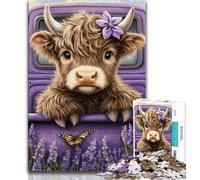 Lavender Yak 1000 Piece Jigsaw Puzzles for Teenagers Gifts,Educational Games Home Decoration Deal As Gifts for The Whole Family (38x26cm)