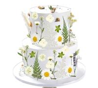 LaVenty Daisy Wildflower Cake Toppers Wildflower Decor Baby In Bloom for Baby Shower Birthday Bridal Shower Wedding Party Decoration